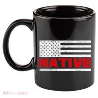 Native American Flag 11oz C Handle Ceramic Mug