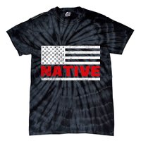 Native American Flag Tie-Dye T-Shirt