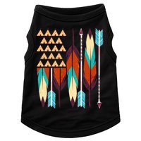 Native American Flag Feathers and Arrows Doggie Tank