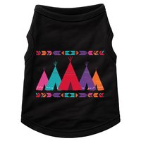 Native American Teepee Pattern Doggie Tank