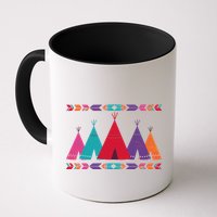 Native American Teepee Pattern Mug