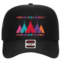 Native American Teepee Pattern Hat