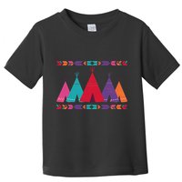 Native American Teepee Pattern Toddler T-Shirt