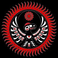 Native American Thunderbird Sustainable Bucket Hat