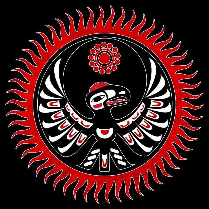 Native American Thunderbird Sustainable Bucket Hat