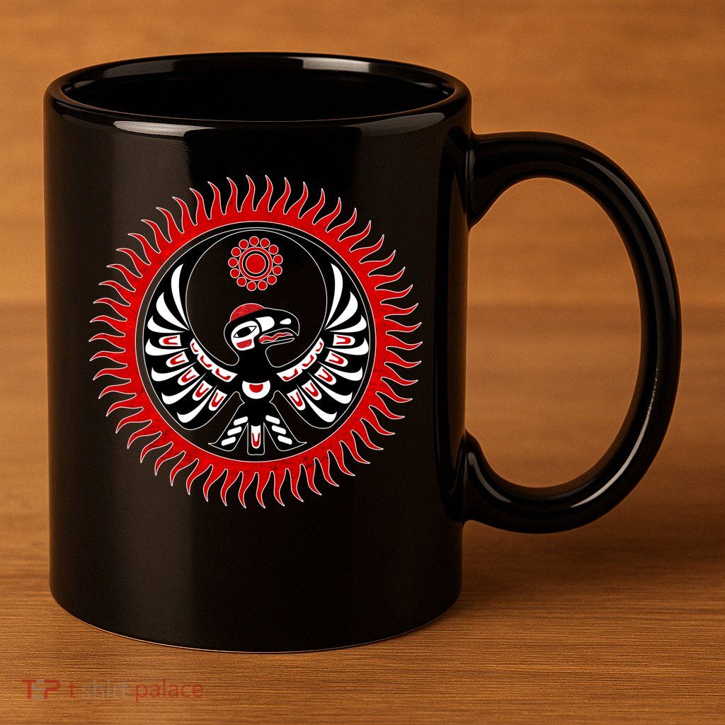 Native American Thunderbird 11oz C Handle Ceramic Mug
