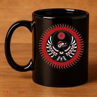 Native American Thunderbird 11oz C Handle Ceramic Mug
