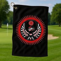 Native American Thunderbird Golf Towel
