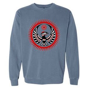 Native American Thunderbird Garment-Dyed Sweatshirt