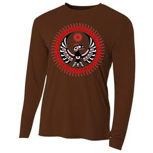 Native American Thunderbird Cooling Performance Long Sleeve Crew