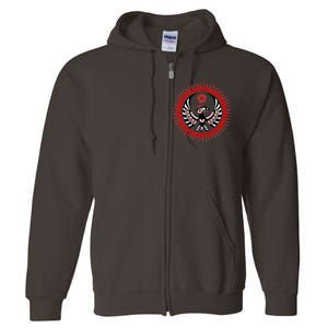 Native American Thunderbird Full Zip Hoodie