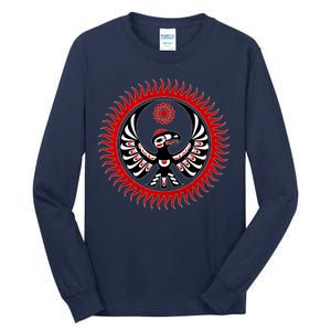 Native American Thunderbird Tall Long Sleeve T-Shirt