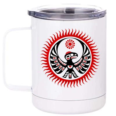 Native American Thunderbird 12 oz Stainless Steel Tumbler Cup