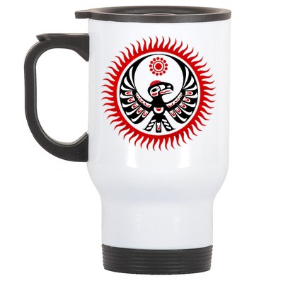 Native American Thunderbird Stainless Steel Travel Mug