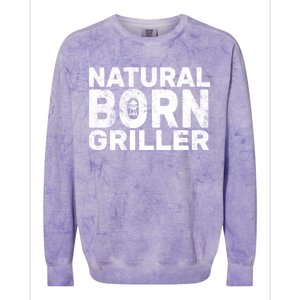 Natural Born Griller  Colorblast Crewneck Sweatshirt