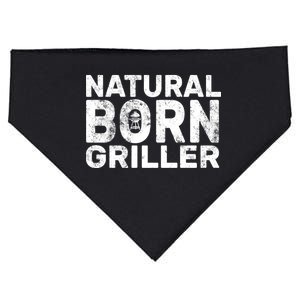 Natural Born Griller  USA-Made Doggie Bandana