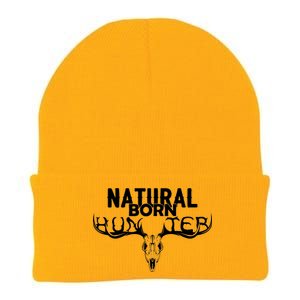 Natural Born Hunter Knit Cap Winter Beanie