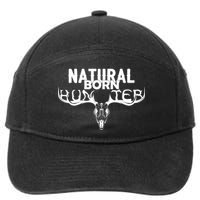 Natural Born Hunter 7-Panel Snapback Hat