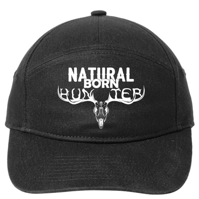 Natural Born Hunter 7-Panel Snapback Hat