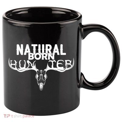 Natural Born Hunter 11oz C Handle Ceramic Mug