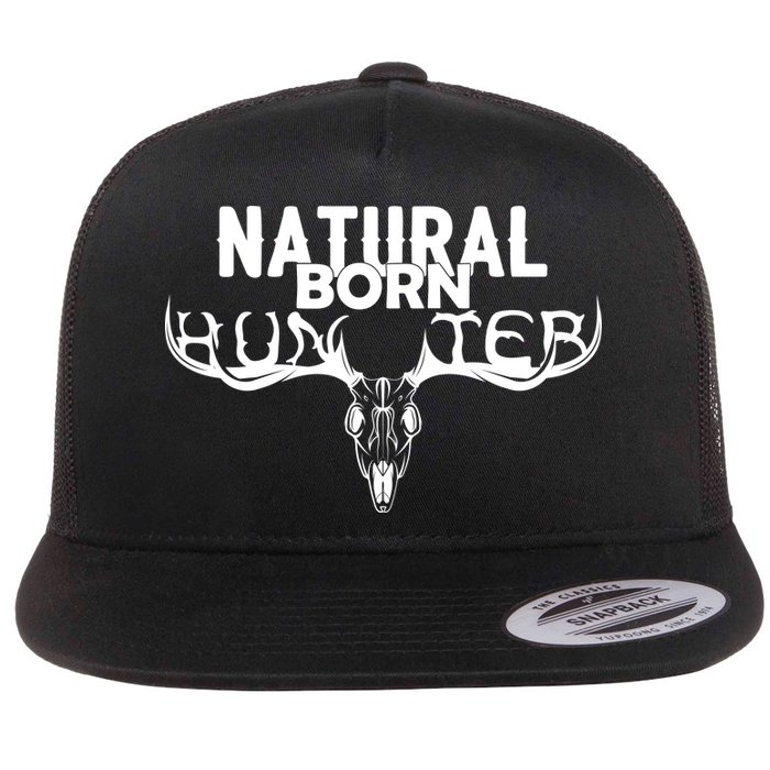 Natural Born Hunter Flat Bill Trucker Hat