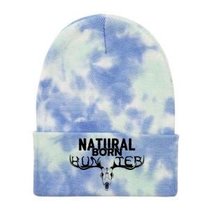 Natural Born Hunter Tie Dye 12in Knit Beanie