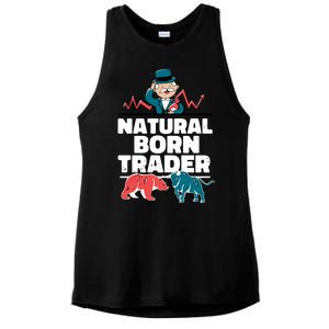 Natural Born Trader Ladies PosiCharge Tri-Blend Wicking Tank