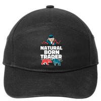 Natural Born Trader 7-Panel Snapback Hat