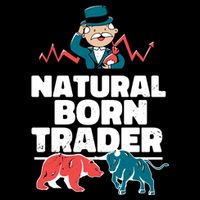 Natural Born Trader 7-Panel Snapback Hat