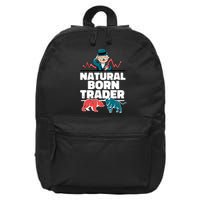 Natural Born Trader 16 in Basic Backpack