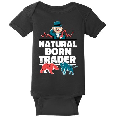 Natural Born Trader Baby Bodysuit