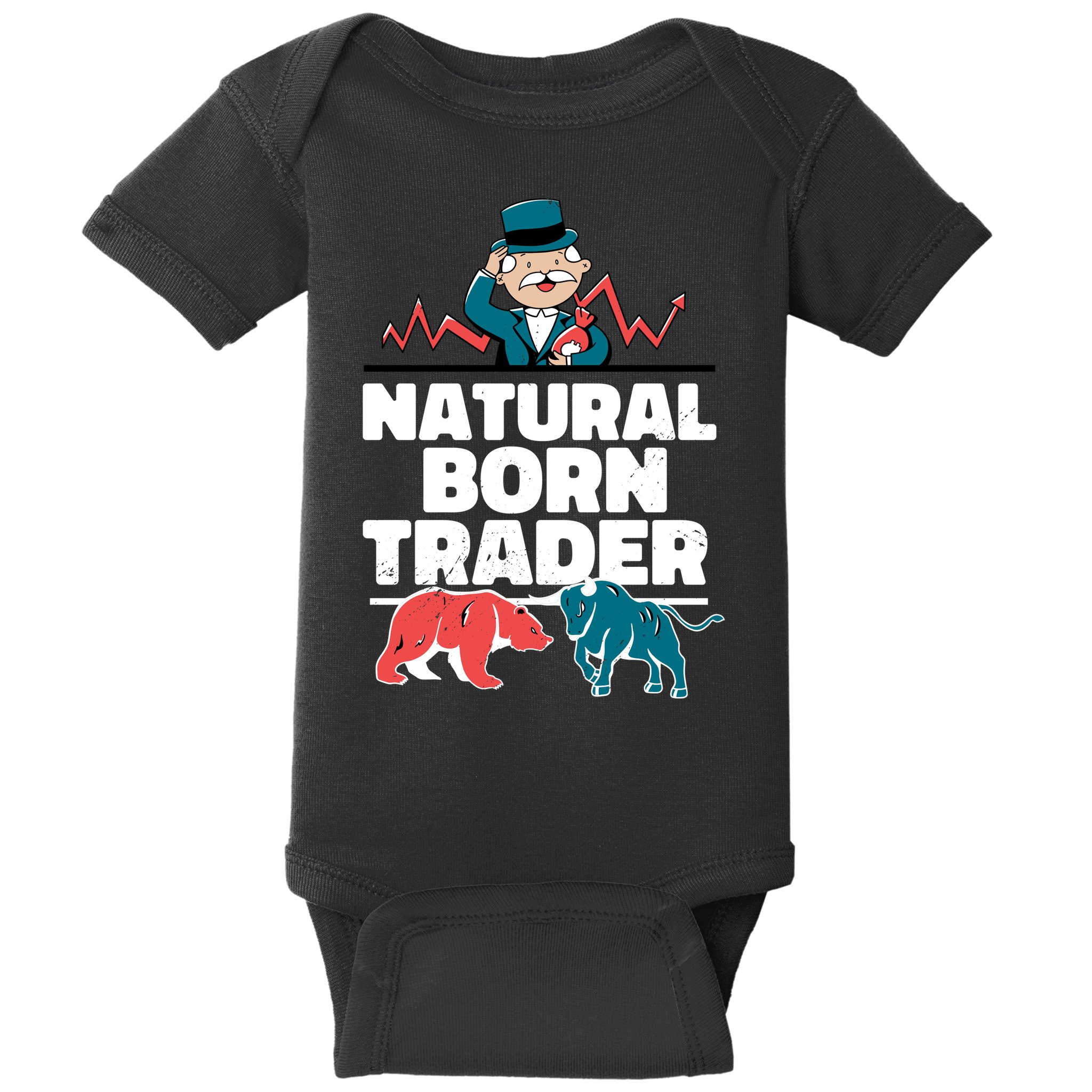 Natural Born Trader Baby Bodysuit