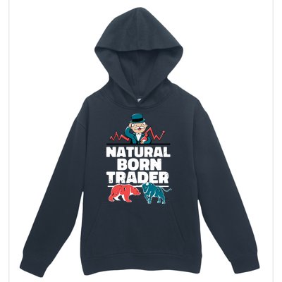 Natural Born Trader Urban Pullover Hoodie