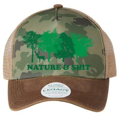 Nature And Shit Legacy Tie Dye Trucker Hat