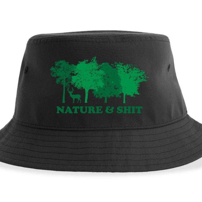 Nature And Shit Sustainable Bucket Hat