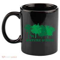 Nature And Shit 11oz C Handle Ceramic Mug