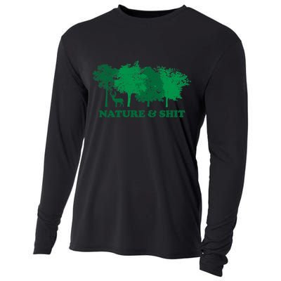 Nature And Shit Cooling Performance Long Sleeve Crew
