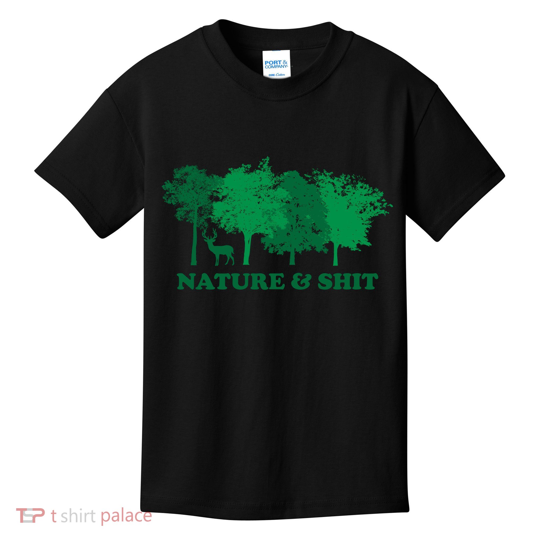 Nature And Shit Kids T-Shirt