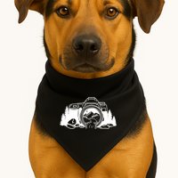 Nature Camera Waterfall USA-Made Doggie Bandana