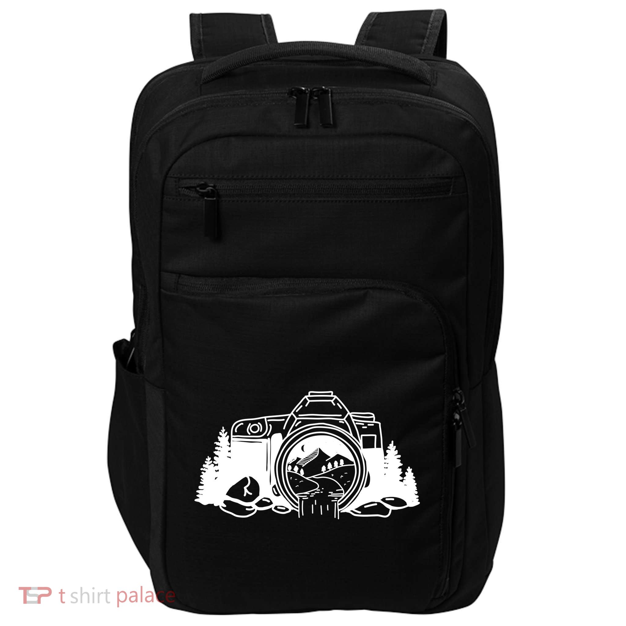 Nature Camera Waterfall Impact Tech Backpack