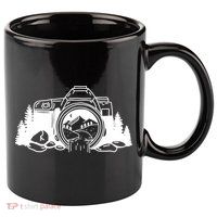 Nature Camera Waterfall 11oz C Handle Ceramic Mug