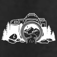 Nature Camera Waterfall Golf Towel