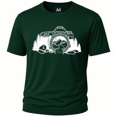 Nature Camera Waterfall Performance Shirt