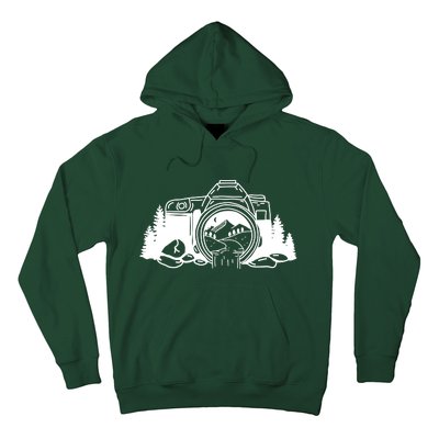 Nature Camera Waterfall Hoodie