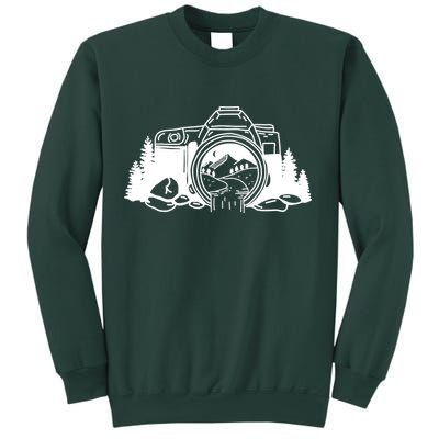 Nature Camera Waterfall Sweatshirt