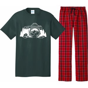 Nature Camera Waterfall Pajama Set