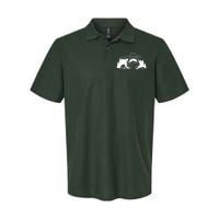 Nature Camera Waterfall Softstyle Adult Sport Polo