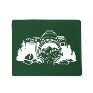 Nature Camera Waterfall Mousepad