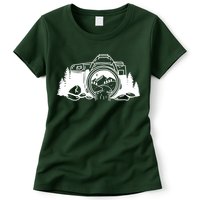 Nature Camera Waterfall Womens T-Shirt