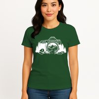 Nature Camera Waterfall Womens T-Shirt